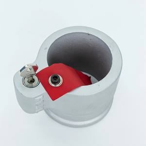 REAL RL-9156(A) High Security Silver King Pin Truck <b>Lock</b> For Truck and Trailer, Heavy Duty 5th <b>Wheel</b> Trailer King Pin <b>Lock</b> - Product Image 2