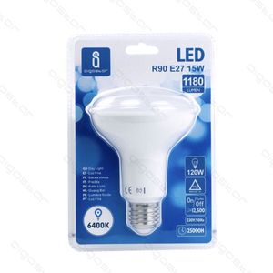 Lampadina LED R90 E27 15W 6400K Luce Diurna 1180 Lumen Durata 25000H - Product Image 1
