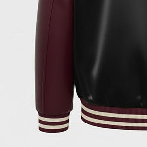 Latest Stylish Color Satin Bomber <b>Jacket</b> Custom Design Size Baseball Style Double Sided Satin Varsity <b>Jacket</b> for Men - Product Image 4