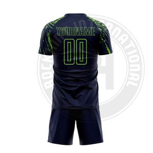 Ensemble d'uniformes de football professionnels en tissu premium, maillot et short pour hommes, femmes et jeunes, tenue d'équipe - Product Image 2