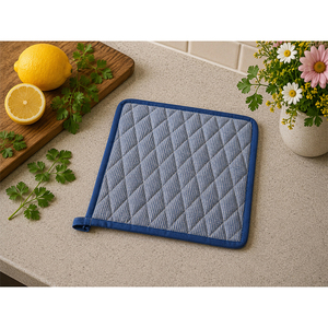 Porte-ustensiles matelassé en coton 100% premium |   Tapis de cuisine résistant à la chaleur pour la cuisson, la pâtisserie et le barbecue - Product Image 1