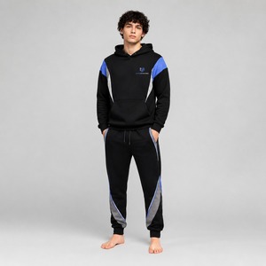 Vente directe usine OEM – Survêtement léger sur mesure pour homme, col à capuche et motif uni, idéal pour l'hiver - Product Image 1