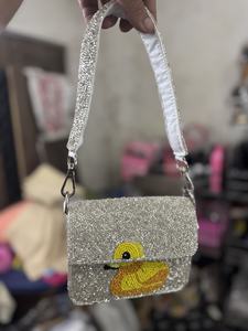 Sacs à main en coton perlé faits à la main de style bohème pour femmes indiennes, sacs messagers du zodiaque, sacs de soirée, sacs de shopping, vente en gros - Product Image 3