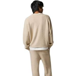 Pull décontracté en tricot bouclé Stone Raglan pour homme, confortable, élégant, chaud et tendance pour l'hiver - Product Image 5