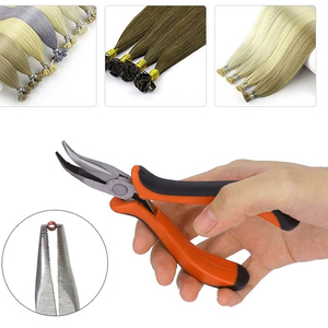 Pince professionnelle pour extensions capillaires, outil élégant pour salon de coiffure, nouveau modèle 2026, pour enlever les micro-perles, vente en gros - Product Image 5