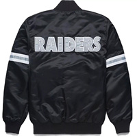 Veste universitaire en satin noir personnalisée pour hommes, broderie de logo blanc, veste bomber, vente en gros, uniforme de baseball, vêtements de sport