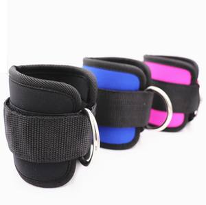 Sangle de compression pour cheville pour machine à câble, manchon de soutien réglable pour musculation, entraînement en salle de sport et exercices de résistance - Product Image 1