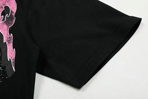 เสื้อยืดแขนกุดแฟชั่นลำลองผู้ชายใหม่ ผ้าฝ้าย 100% 320 กรัม พิมพ์ลายวินเทจสวยงาม ดีไซน์เรียบง่าย สไตล์ถัก - Product Image 6