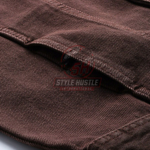 Veste en jean unie décontractée pour homme 2026 – Nouvelle mode streetwear confortable pour l'hiver - Product Image 6