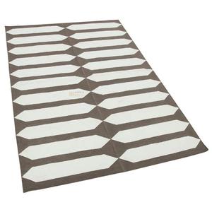 Conception moderne faite à la main en coton Dhurries Kilim Tapis personnalisé Structure à tissage plat pour tapis décoratif-Tapis et ensembles - Product Image 3