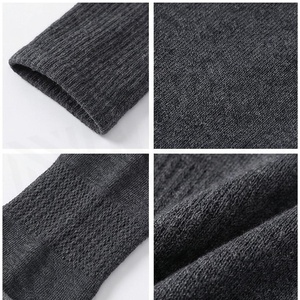 Chaussettes North Approach pour adultes, couleur unie, respirantes, tricotées, pour un usage décontracté en automne - Product Image 4