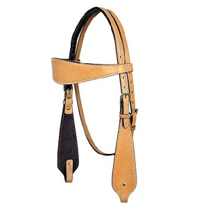 Cabezada de cuero estilo western para espectáculos ecuestres y deportes al aire libre, con bordado Buckstitch cosido a mano y hebilla grabada a mano, riendas ecuestres - Product Image 3