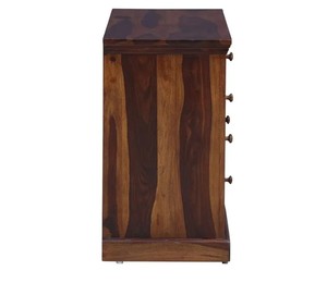 Solid Wood Accent Cabinet | 3D Hand-Carved Woven Pattern Sideboard | Wholesale Living Room Other Home Furniture - Product Image 4