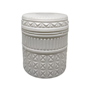 Caliente-venta hermoso diseño de lujo de alta calidad hecho a mano, Multi-propósito Interior de la casa vacía medio blanco mate frasco de vidrio - Product Image 6