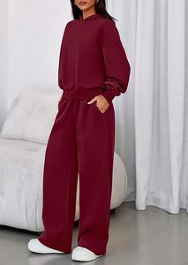Women's Oversized <b>Hoodie</b> Tracksuit Set Premium Fleece <b>Hoodie</b> Jogger Set For Women Women's Athleisure <b>Hoodie</b> And Sweatpants Set - Product Image 6