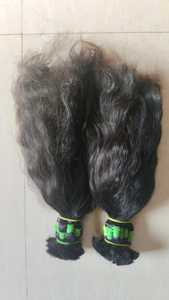 ผมดิบจากอินเดียแท้สีดำธรรมชาติถักเปียเพื่อความงาม - Product Image 6