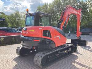 Mini-excavatrice sur chenilles Kubota KX085-5 d'occasion pas chère à vendre - Product Image 4