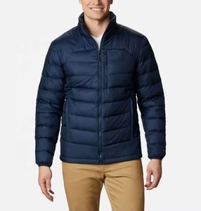 Wholesale Clothing Custom Men <b>Waterproof</b> Casual Plain Windproof Puffer <b>Jacket</b> Cheap Soft Customized <b>Padded</b> Bubble <b>Jacket</b> - Product Image 1