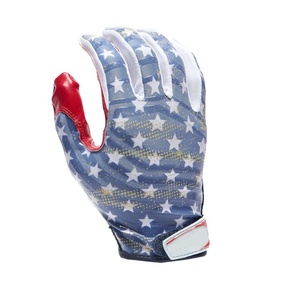 Vente en gros de gants récepteurs de football américain super collants paume légère en silicone à haute adhérence - Product Image 2