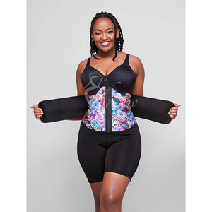 Corset amincissant abdominal à soutien moyen, <span class=keywords><strong>grande</strong></span> <span class=keywords><strong>taille</strong></span>, post-opératoire, gaine sculptante intégrale avec fermeture éclair frontale pour un ventre lisse - Product Image 6