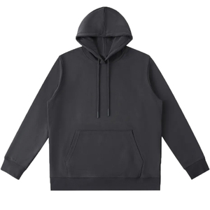 FITROVA ENTERPRISES Sweat à capuche en molleton tricoté style ample vintage pour homme, séchage rapide, 100 % coton, ensemble streetwear - Product Image 1