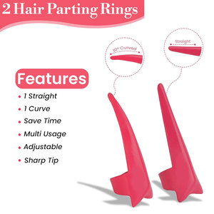 ชุดอุปกรณ์ต่อผมแบบมืออาชีพ คีมหนีบเทปต่อผม หน้าเรียบ สแตนเลสสตีล - Product Image 4