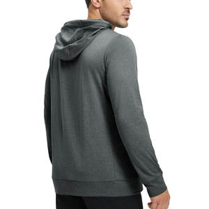 Sudaderas con capucha para gimnasio y fitness para hombre, diseño ligero y transpirable para entrenamiento, ejercicio y uso diario. - Product Image 3