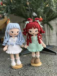 Muñecas de ganchillo de alta calidad, personalizadas en Vietnam según lo solicitado, tamaño personalizable, cartón/OEM - Product Image 4