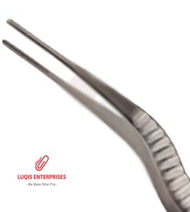 Pince à tissus vasculaires Debakey, style baïonnette, instrument chirurgical en acier inoxydable, pince médicale de précision délicate - Product Image 2