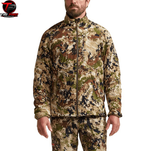 Chaqueta de Caza de Camuflaje, Cortavientos, Impermeable, de Poliéster Suave, para Caza de Otoño para Adultos - Product Image 5