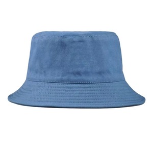 2026 Custom Logo Solid Color Unisex Woven Cotton Plain Fisherman Bucket <b>Hat</b> for Adults and Kids in cheap price - Product Image 2