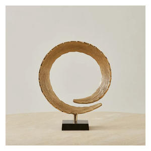 Escultura Artística de Aluminio de Lujo Creativa, Decoración Moderna Ecológica Hecha a Mano para Diseñadores de Interiores - Product Image 4