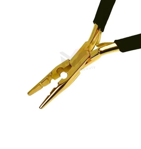 Kit de Alicates para Extensiones de Cabello Metálicos, Tipo C, con Dientes Profundos, Forma Plana, Uso Comercial Esencial - Product Image 4