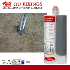 Ancrage chimique époxy à deux composants sans styrène de 650 ml pour les systèmes de fixation du béton, de la brique et de la pierre - Product Image 6