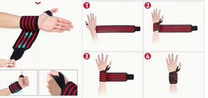 Attelle de soutien du poignet unisexe réglable et personnalisable, légère, avec fermeture auto-agrippante, protection professionnelle pour l'entraînement de force - Product Image 3