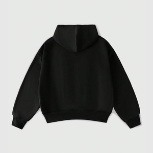 Sweat-shirt à capuche unisexe en coton 100% tricoté en molleton, avec impression DTG, coupe oversize, respirant, style urbain, doublé, couleur unie, Ring-Mode Gears - Product Image 2