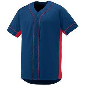 Maillot de baseball personnalisé par sublimation, créez votre propre uniforme d'équipe, maille respirante, 100% polyester, manches courtes, vêtements de sport unisexes - Product Image 3
