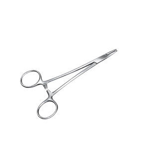 เครื่องมือผ่าตัดทางทันตกรรม IAA ยอดนิยม Mathieu Dental Needle Holder Tweezers เครื่องมือผ่าตัดจัดฟัน สแตนเลสสตีล CE - Product Image 2