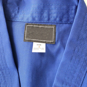 Uniformes de Karate Unisex de Color Azul, Traje de Artes Marciales, Trajes de Bjj Gi, Uniforme de Karate, Traje de Taekwondo Transpirable para Adultos - Product Image 6