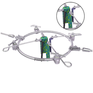 Système d'extension et de rétraction pour accès lombaire antérieur PISSCO – Kit d'extension et de rétraction pour colonne vertébrale lombaire – Ensemble d'extension et de rétraction pour accès spinale antérieur - Product Image 6