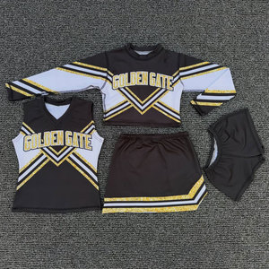 Uniformes Personalizados para Animadoras, Ropa Deportiva para Eventos y Competiciones de Animadoras, Uniformes Personalizados con Logotipo y Nombre del Equipo - Product Image 1