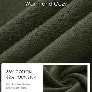 Sweat-shirt à col montant pour femme, décontracté, 100% coton molletonné, surdimensionné, écologique, séchage rapide, 420g, manches longues, hiver, automne - Product Image 6