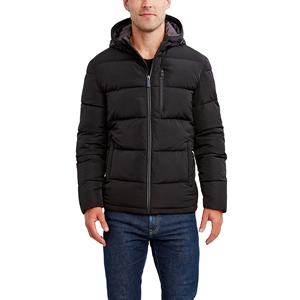 Veste bouffante pour hommes, vêtements d'extérieur chauds, fermeture éclair, manches longues, Logo personnalisé, bon marché, nouvelle tendance, à la mode, - Product Image 1