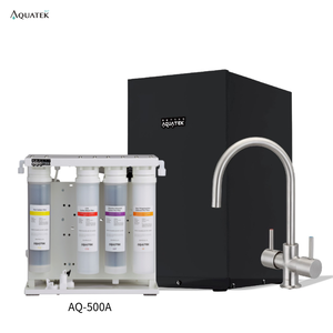 เครื่องทำน้ำร้อน-เย็นใต้ซิงค์ ดีไซน์สวยงาม ประหยัดพลังงาน รุ่น AQ-3222B แบบแลกเปลี่ยนความร้อน พร้อมระบบกรองน้ำ RO (AQ-500A) - Product Image 1