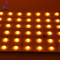 Feuille LED flexible RGBCCT avec lentille, 72 LED, DC24V, SMD5050, 5 en 1, feuille LED RGBCW pour rétroéclairage de marbre, onyx, boîte lumineuse