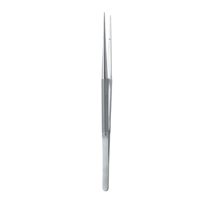 Plain Straight Micro Tissue <b>Pliers</b> Diamond Dusted Titanium Surgical Forceps for Precision Soft Tissue Handling and Suturing - Product Image 1