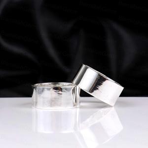 925 Sterling <b>Silver</b> Wide Band Minimalist Thick Plain <b>Silver</b> <b>Rings</b> Jewelry High Polished Unisex Cigar Band <b>Ring</b> For Wholesale - Product Image 1