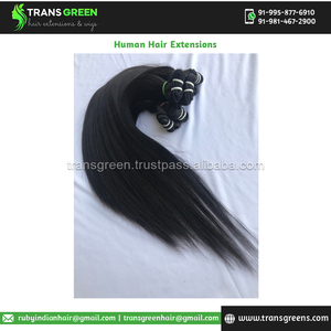 มัดผมคนแท้20นิ้วสำหรับ100% ผมตรงชาวบราซิลแท้ไม่ผ่านกระบวนการจัดการที่ดีที่สุด - Product Image 6