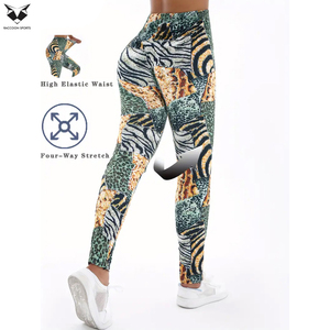 Pantalones de compresión de color personalizado para mujer, para correr y hacer ejercicio, leggings de compresión de spandex cómodos para damas - Product Image 5