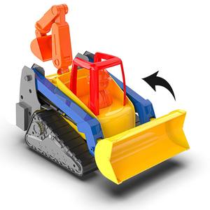 Lot de jouets de construction miniatures Rio avec camion benne réaliste ou pelle hydraulique et grue, disponible au prix d'usine - Product Image 1